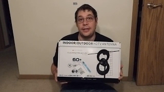 Clearstream 2V HDTV Antenna unboxing and review [upl. by Quinton]