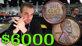 We Bought A Lincoln Cent WORTH 6000 Tampa Coin Show TABLE NEGOTIATIONS [upl. by Kassey]