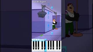 ABSTRACTED PETER GRIFFIN  One Dollar Trap Bad Mr Yogurt Piano Tutorial [upl. by Cesaria]