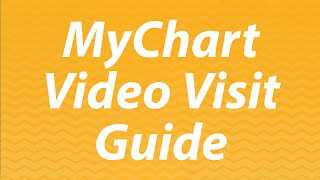 MyChart Video Visit Guide  Community Health Network [upl. by Waverley]