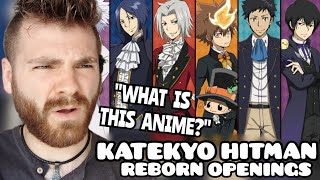 First Time Reacting to quotKatekyo Hitman Reborn Openings 18quot  New Anime Fan [upl. by Zabrine262]