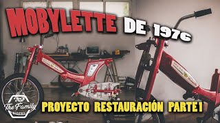 REVIVIMOS una MOBYLETTE de 1976 y ARRANCA  Proyecto RESTAURACIÓN Parte 1 [upl. by Neirual]