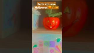 Decor my room Halloween 🧡🍂🎃 [upl. by Condon836]