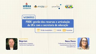 PDDE gestão dos recursos e a articulação da UEx com a secretaria de educação  EEx [upl. by Aisaim760]