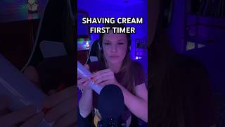 ASMR How to Tingly Shaving Cream asmrvideo [upl. by Adila]