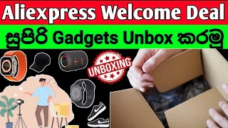 AliExpress WELCOME DEAL CHEAP GADGETS Unboxing  Quick Unboxing  AliExpress Items Unboxing amp Review [upl. by Okin]