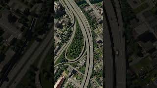 Custom Intersections in my Cities Skylines II City citiesskylines2 citiesskylines gaming [upl. by Edny]