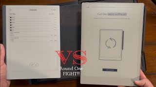 Remarkable Paper Pro vs Remarkable 2 Side by Side Physical Comparison [upl. by Llewkcor]