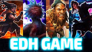 Chainer vs NivMizzet vs Tymna amp Dargo vs Yuriko EDHCommander Magic The Gathering Gameplay 2021 [upl. by Assenab595]