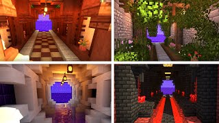 Minecraft 10 Beautiful Nether Tunnel Build Design Ideas [upl. by Eeryt]