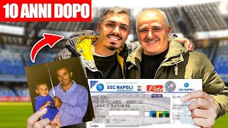 🎁 REGALO 1 BIGLIETTO a MIO ZIO e dopo 10 ANNI ritorniamo allo STADIO per il NAPOLI di MAZZARRI 💙 [upl. by Peirce]