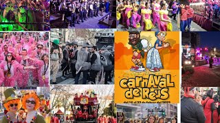 Carnaval Reus 2023 ℂ𝕆𝕄ℙ𝕃𝔼𝕋𝕆 أجواء الكرنفال💃💃 [upl. by Tegdig]