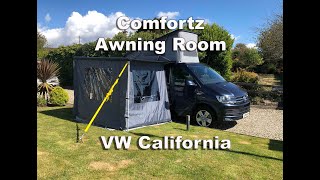 Comfortz VW California Awning Room [upl. by Towrey]