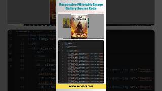 Responsive Filterable Image Gallery coding webdevelopment webdesign [upl. by Nohtanoj]