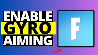 How To Enable Gyro Aiming on Fortnite  Controller Settings [upl. by Milzie]