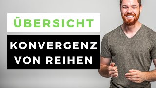 Konvergenz von Reihen Übersicht  Bekannte Reihen notwendiges Kriterium amp Konvergenzkriterien [upl. by Euqinomahs438]