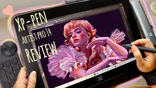 Xppen Artist pro 14 Gen 2 review  demo [upl. by Flin352]