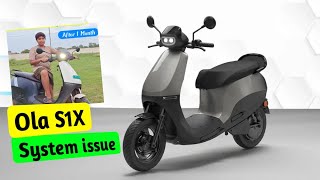 Ola s1x System issues solve ⚡️ ola electric problem solve l electric scooter [upl. by Ikcin]