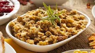 Best Cornbread Dressing Recipe  Cornbread Sausage Stuffing [upl. by Pax]