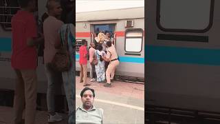 train indianrailways funny railway automobile dj travel station [upl. by Felicle]