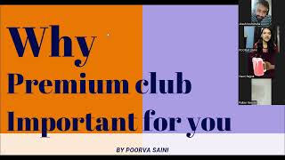 Why Premium Club Important For You  By Poorva Saini  Digiigyan [upl. by Jaynell876]