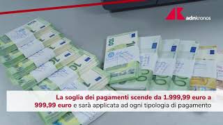 Limiti alluso del contante meno cash più pagamenti tracciabili [upl. by Binny989]