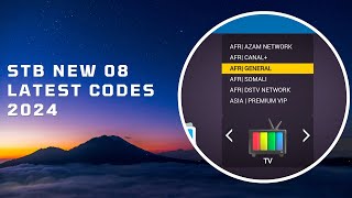 STB NEW 08 LATEST CODES 2024  STBEMU CODES [upl. by Mendez544]