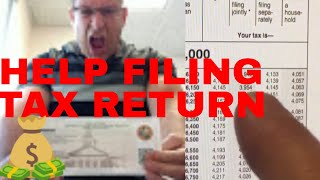 Help With filing a Tax Return [upl. by Ecad]