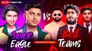 SILVER EAGLE vs WORLD BEST SQUAD 🥵 DO OR DIE MATCHES😰😨 INDIA BD PAK nonstopgaming free fire live [upl. by Yddub117]