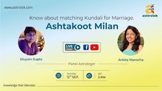 Marrige Astrology  Ashtakoot Guna Milan  36 Gunas  Vedic Astrology  Jyotish  Asttrolok [upl. by Cymbre]