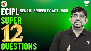 Benami Property Act 1988 CS Executive Past Year Exam Ques CS Amit Vohra dec24 csexecutiveclasses [upl. by Delphina]