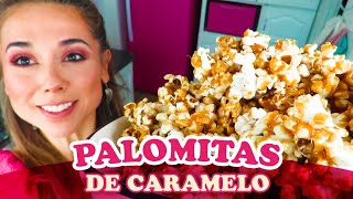 Palomitas caseras de carameloCaramel homemade popcornMarisolpink [upl. by Reste233]