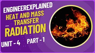 Radiation heat and mass trasnfer unit 4 sppumechanicalengineering part 1 [upl. by Maffa559]