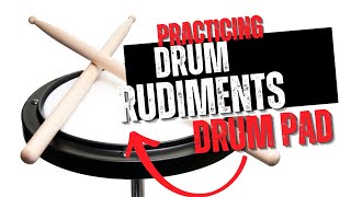 🥁 HOW TO PLAY DRUM RUDIMENTS ♥️ [upl. by Sender]