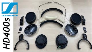 Sennheiser HD400s complete tear down stepbystep dismantlement [upl. by Sucerdor860]