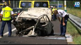 Veldhovense vrouw 42 en zoon 10 omgekomen bij ongeval A2 [upl. by Kristen]