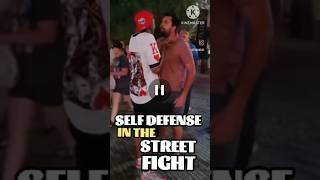 One punch and end of street fightkarate martialarts mma ufc shortsvideo subscribe [upl. by Noemis556]