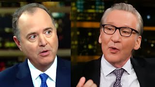 Adam Schiff Goes SILENT When Bill Marher Says THIS TRUTH About Trump [upl. by Aevin]