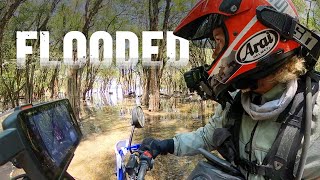 Riding into flooded forest in Mexico  in search for the Maya people S6E78 [upl. by Norb329]