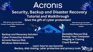 LIVE  Acronis  Give the Gift of Cyber Protection  Tutorial and Walkthrough  Happy Holidays [upl. by Lorilyn]