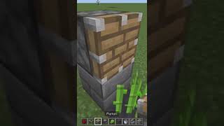 Automatic sugarcane farm in Minecraft minecraft build [upl. by Dadirac]