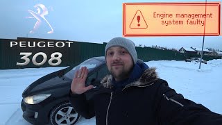 Ошибка Engine Management system Faulty ПЕЖО 308 [upl. by Lash437]