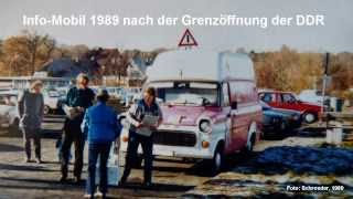 Die Geschichte der AutobahnNothelfer DDRGrenzöffnung  InfoMobil 1989 [upl. by Acilejna648]