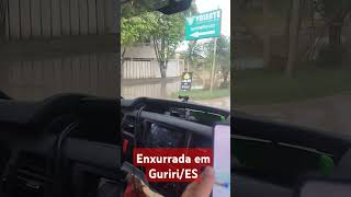 Enxurrada em Guriri ES [upl. by Yanttirb]