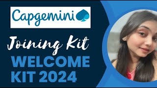 Capgemini Joining Kit 2024  Joining Kit Capgemini [upl. by Alfreda]