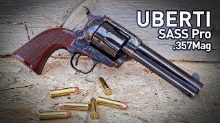 A Better Single Action Army Uberti SASS Pro 357 [upl. by Valtin]