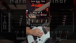 Solo Over This E Harmonic Minor backing track You can do GM Em Pentatonic or E Harmonic Minor [upl. by Atinav]