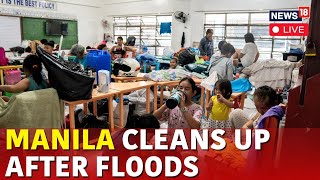 Typhoon Gaemi Live Updates  Manila Residents Clean Up After Heavy Rainfall News Live  N18G [upl. by Grieve]