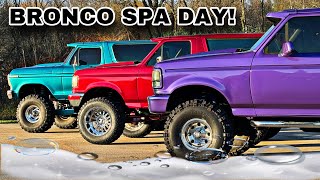 BRONCO SPA DAY Bronco Spring Cleaning [upl. by Ila]