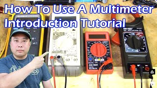 How To Use a Multimeter  Tutorial Guide  Video 1 [upl. by Melli621]